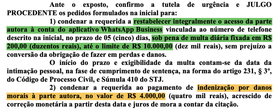 Decisão judicial